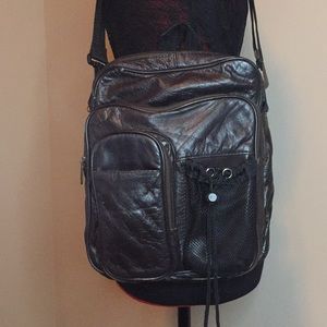 Genuine Leather Crossbody Bag